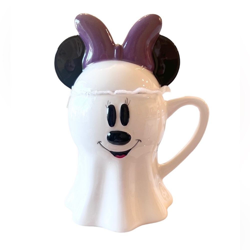 👻 MINNIE MOUSE Ghost Halloween Mug NEW
